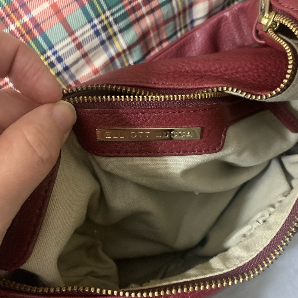 Elliot Luca Woven Leather Purse - Picture 4 of 9